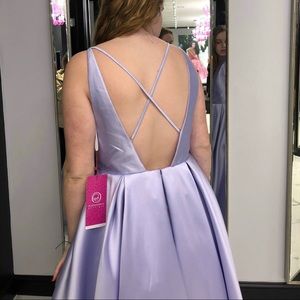 Gorgeous Light Purple Prom Gown